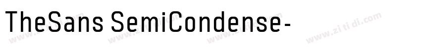 TheSans SemiCondense字体转换 TheSans SemiCondense字体转换